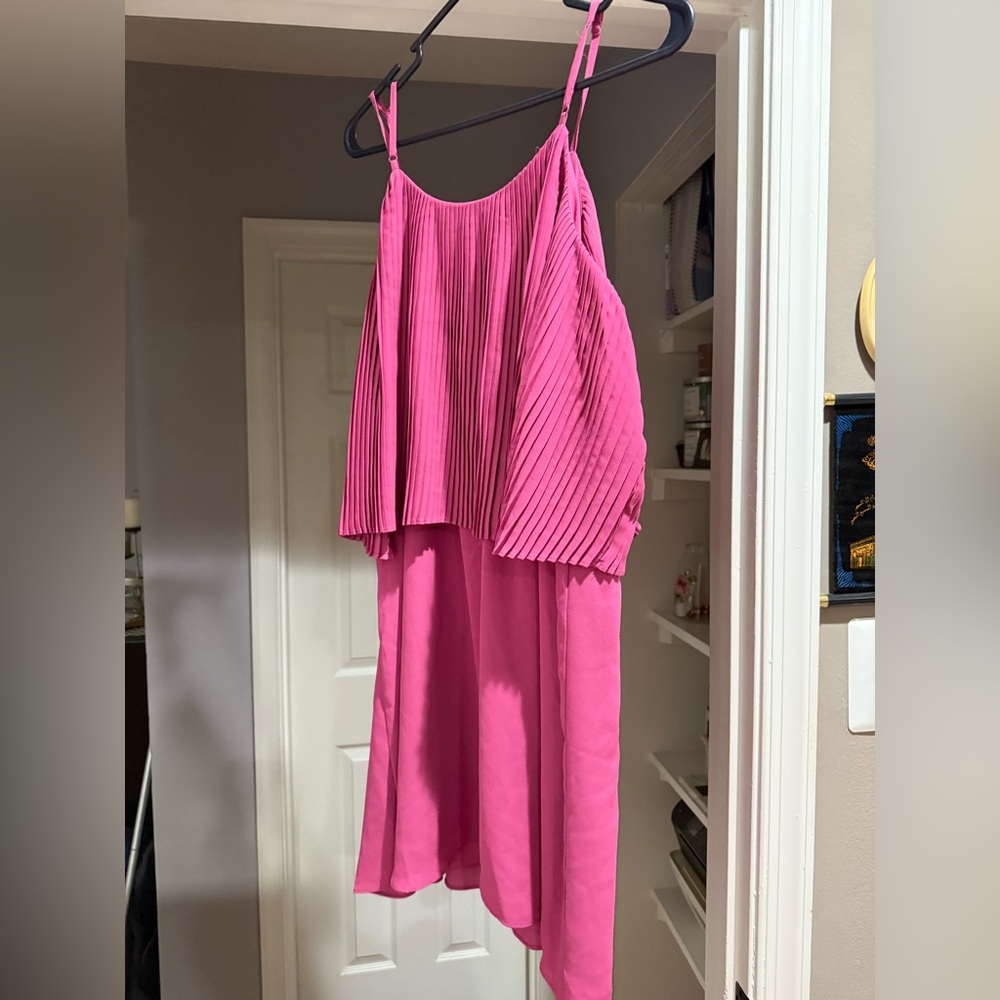 Mossimo pink Pleated Dress